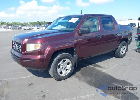 2007 Honda Ridgeline Rt z USA, uszkodzony, nr VIN 2HJYK16237H510503